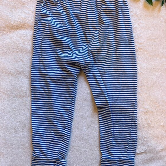 Carter’s Simply Joys 24M Blue Striped Cotton Jogger Pants VGUC Baby Unisex - Picture 8 of 12